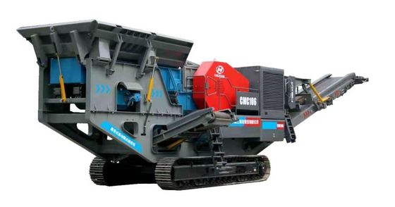 quality  Crawler Type Mobile Crusher Plant , Portable Jaw Crusher For Sale factory